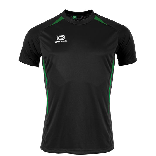 Stanno - Stadio T-Shirt Unisex Schwarz/ Grün