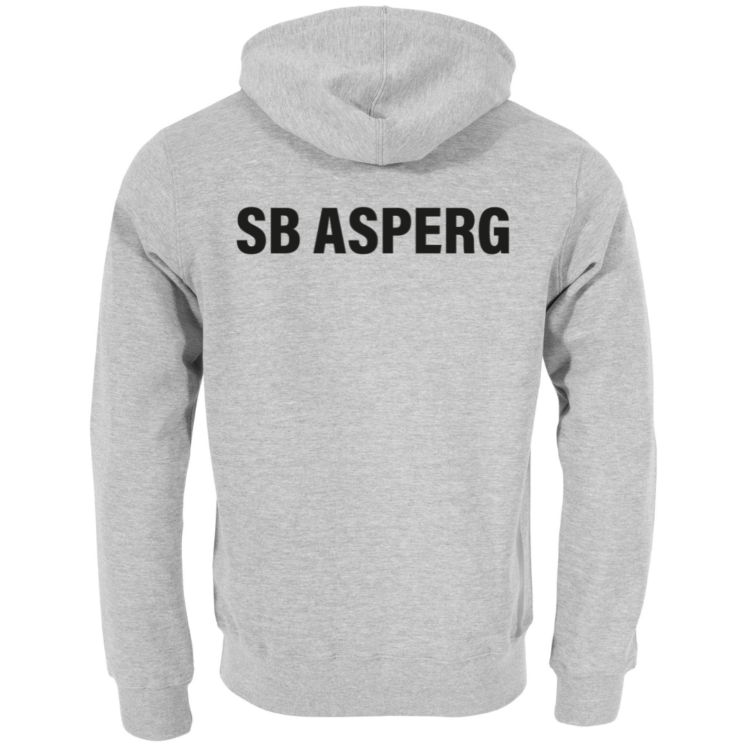 SB Asperg - Base Hooded Sweat Top Grau mit Schwarz