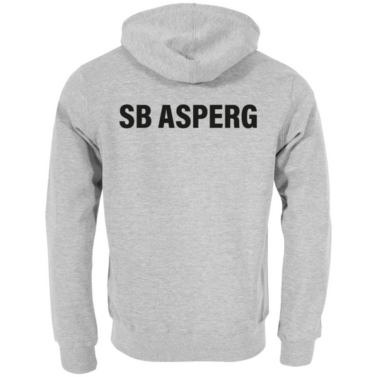 SB Asperg - Base Hooded Sweat Top Grau mit Schwarz
