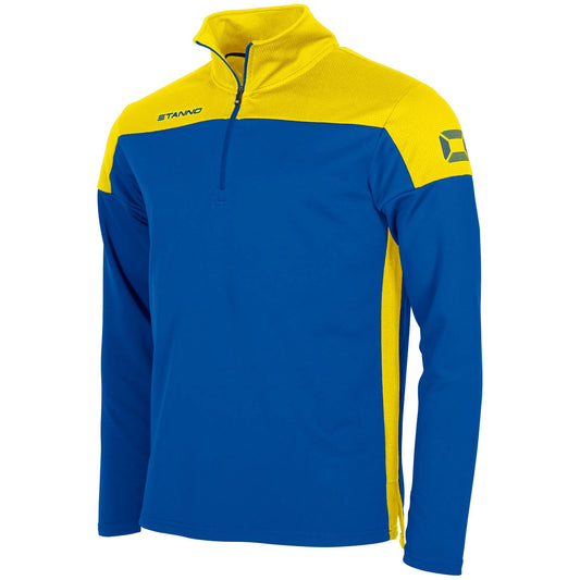 Stanno -Pride 1/4 Zip Top Royal Blau/ Gelb