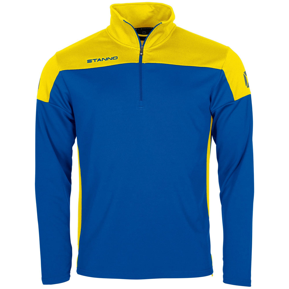 Stanno -Pride 1/4 Zip Top Royal Blau/ Gelb