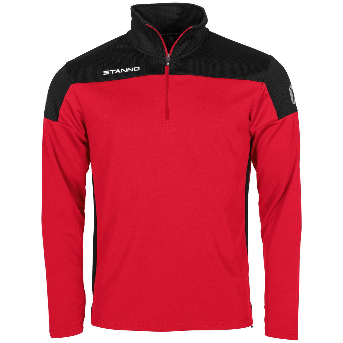 Stanno -Pride 1/4 Zip Top Rot/ Schwarz