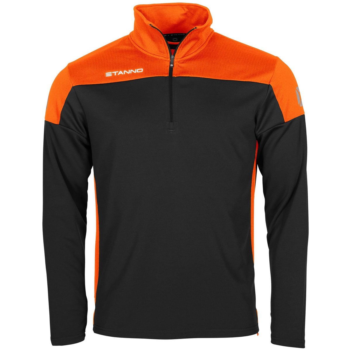Stanno -Pride 1/4 Zip Top Schwarz/ Orange