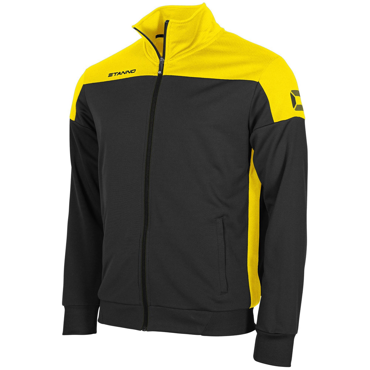 Stanno -Pride Full Zip Jacke Schwarz/ Gelb