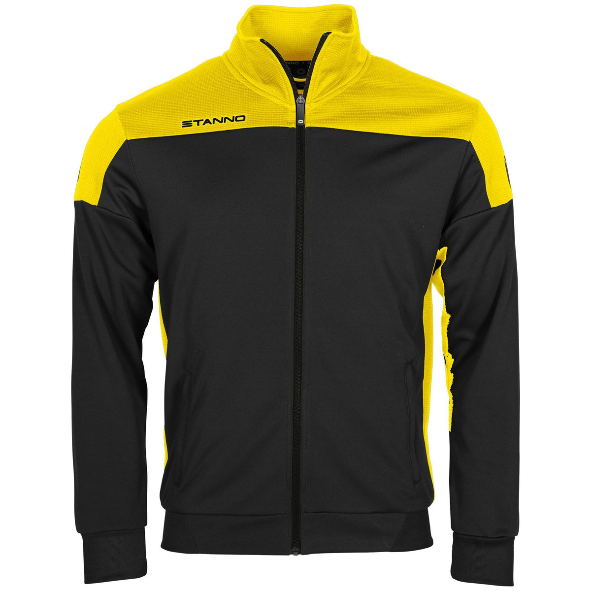 Stanno -Pride Full Zip Jacke Schwarz/ Gelb