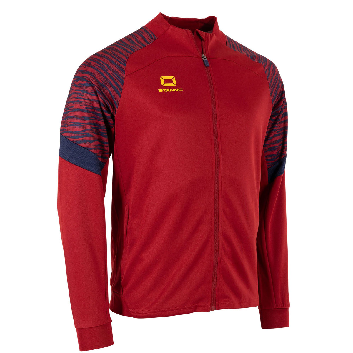 Stanno - Bolt Full Zip Jacke Dunkel Rot
