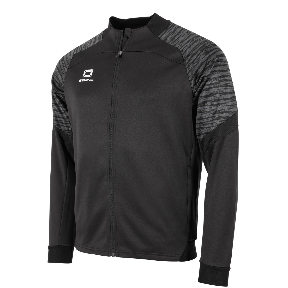 Stanno - Bolt Full Zip Jacke Dunkel Schwarz