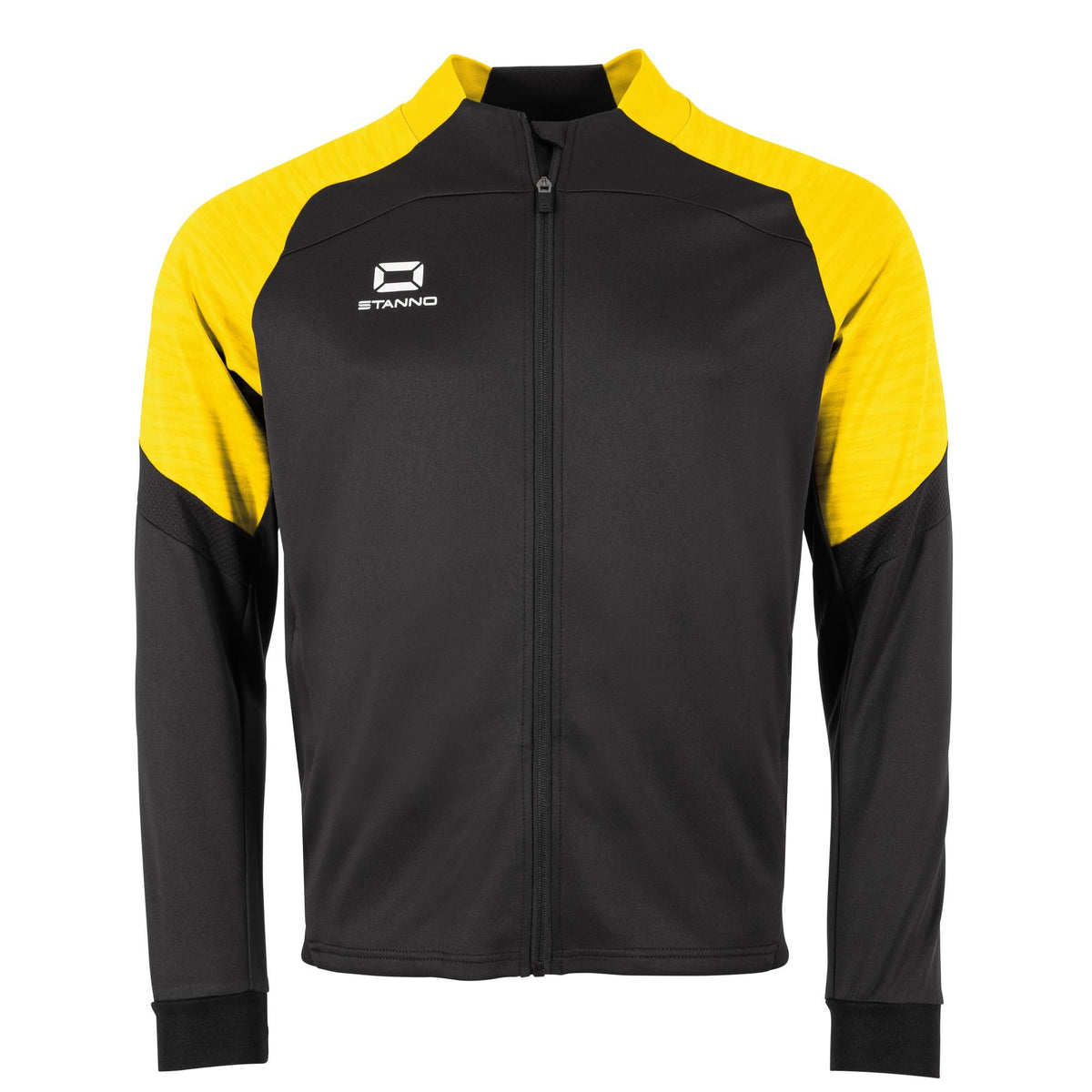 Stanno - Bolt Full Zip Jacke Dunkel Schwarz/ Gelb