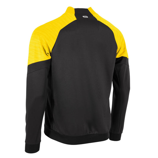 Stanno - Bolt Full Zip Jacke Dunkel Schwarz/ Gelb
