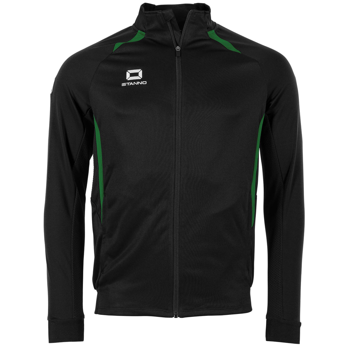 Stanno - Stadio Full Zip Top Schwarz/ Grün