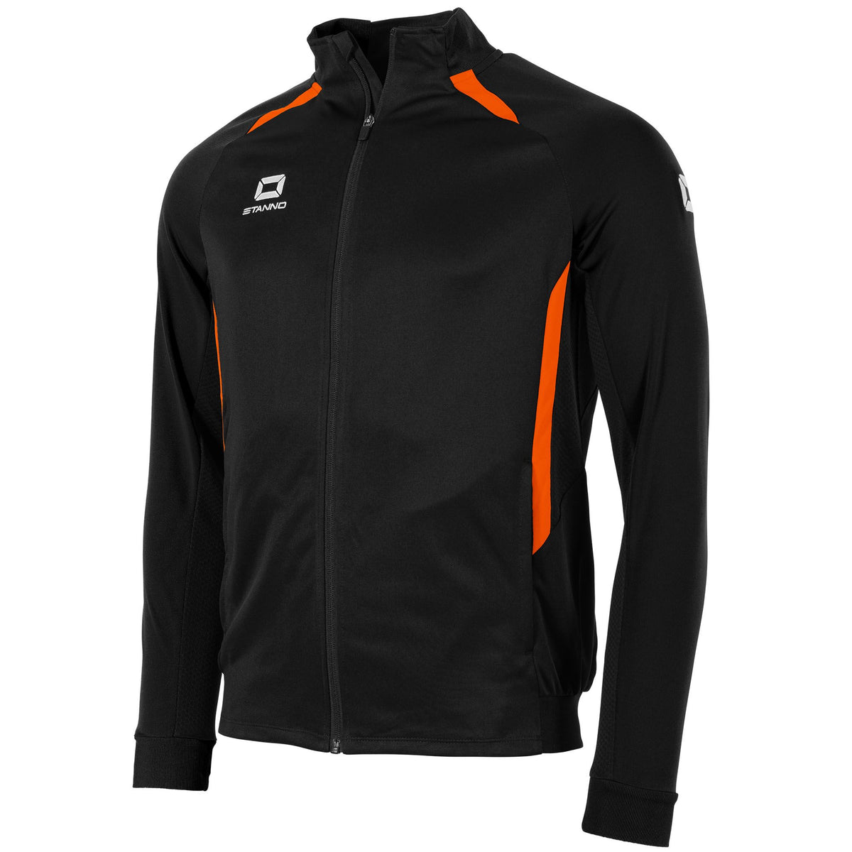 Stanno - Stadio Full Zip Top Schwarz/ Orange