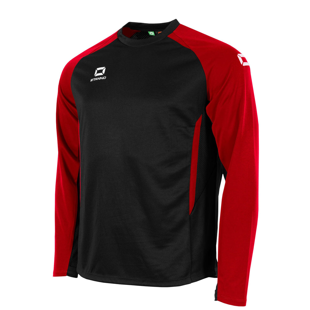 Stanno - Stadio Round Neck Top Schwarz/ Rot