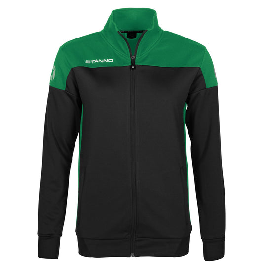 Stanno -Pride Full Zip Jacke Damen Schwarz/ Grün