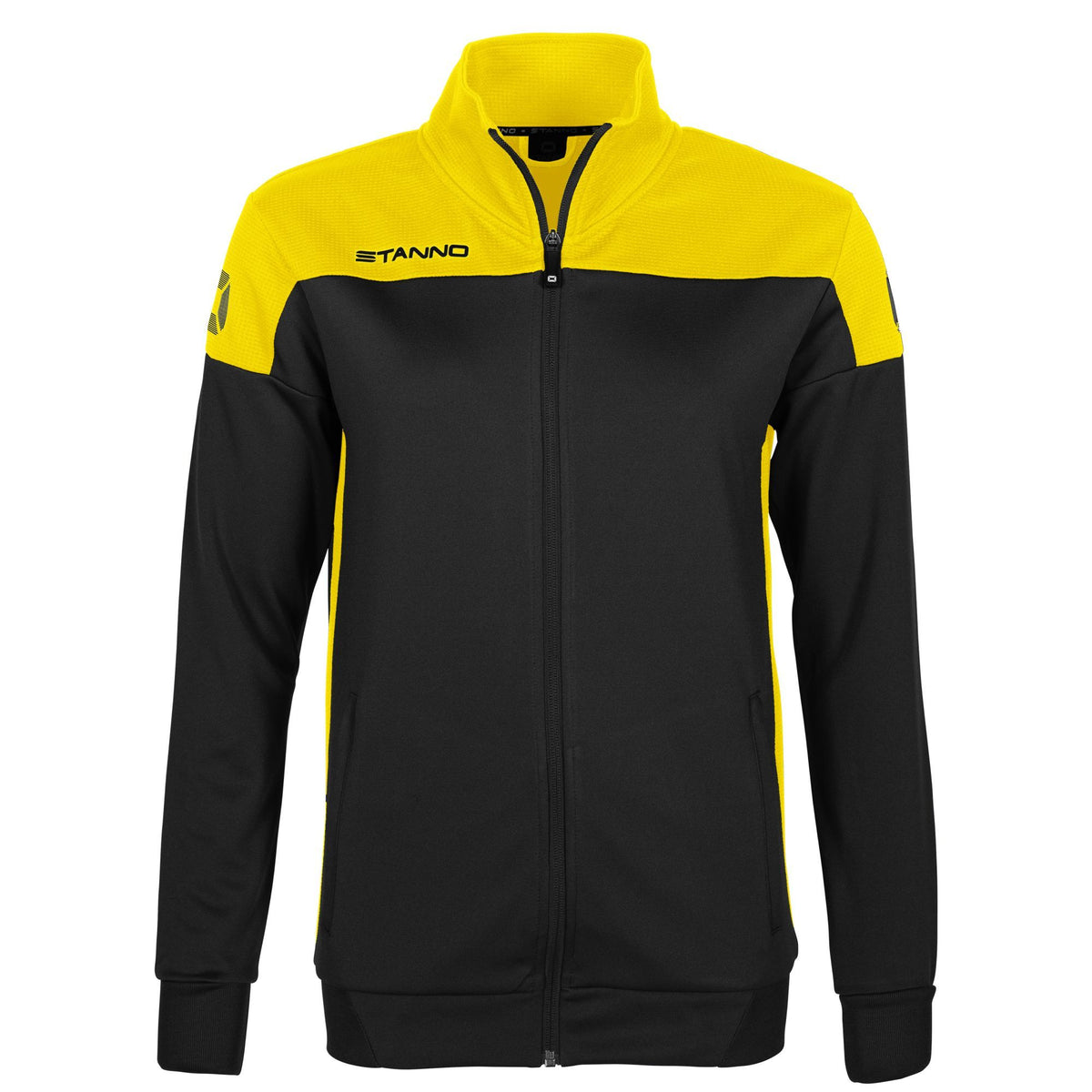 Stanno -Pride Full Zip Jacke Damen Schwarz/ Gelb