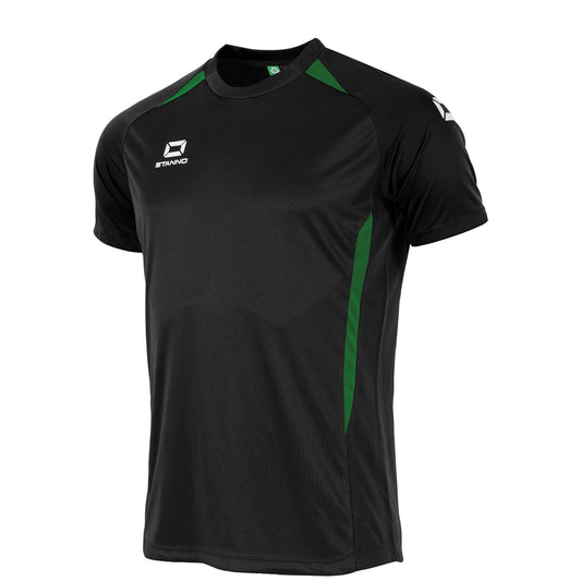 Stanno - Stadio T-Shirt Unisex Schwarz/ Grün