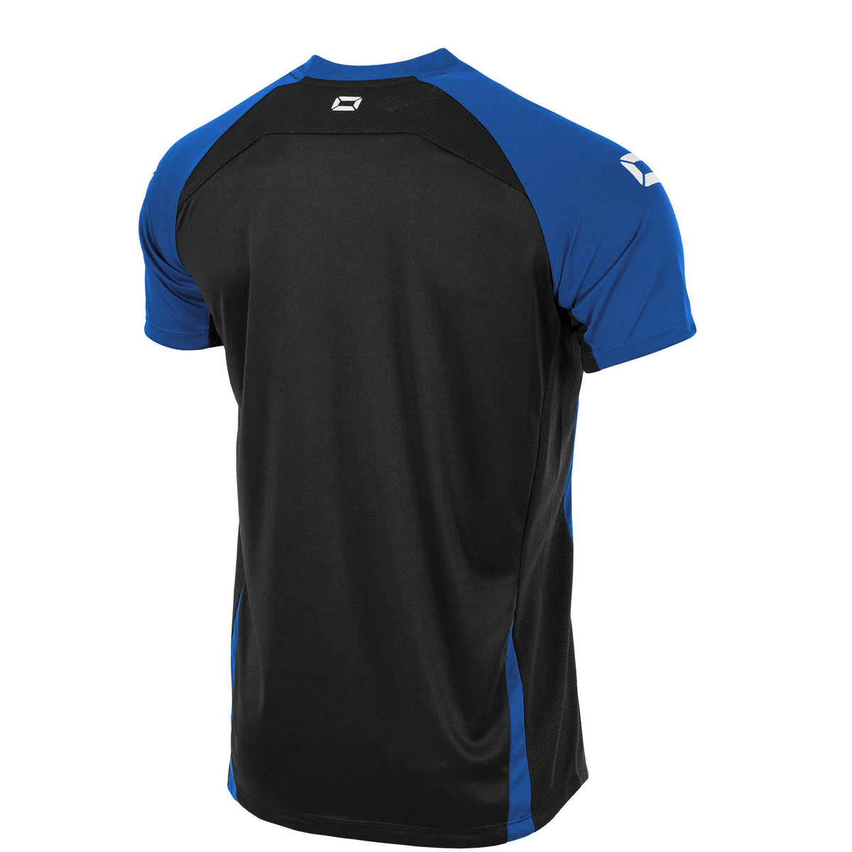 Stanno - Stadio T-Shirt Unisex Schwarz/ Royal Blau