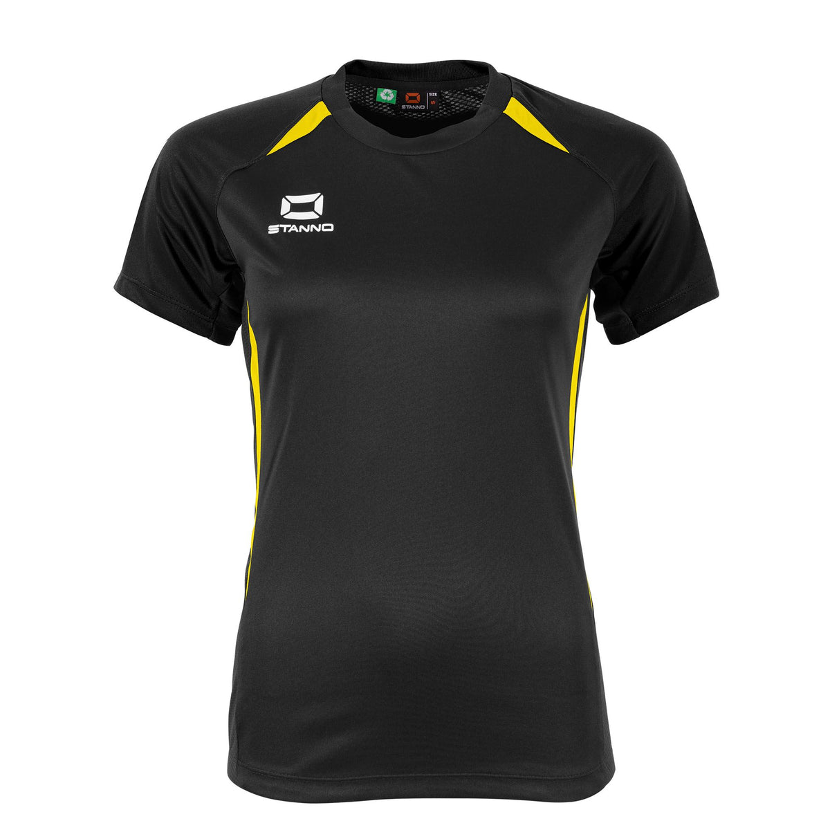 Stanno - Stadio T-Shirt Damen Schwarz/ Gelb