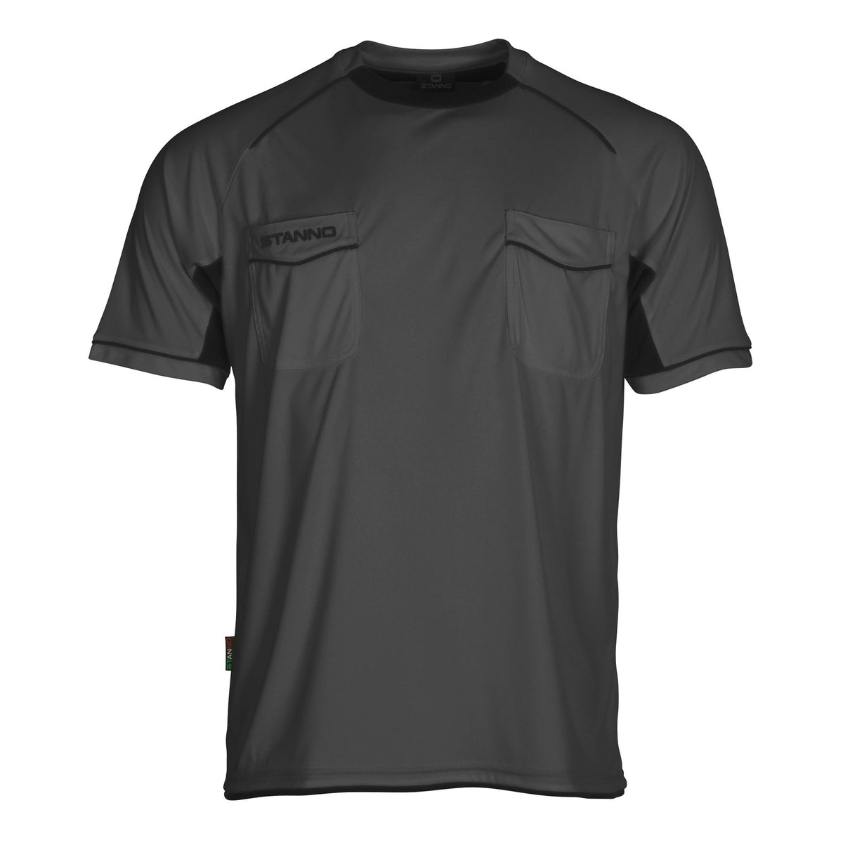 Stanno - Bergamo Schiedsrichter Trikot Kurzarm Schwarz