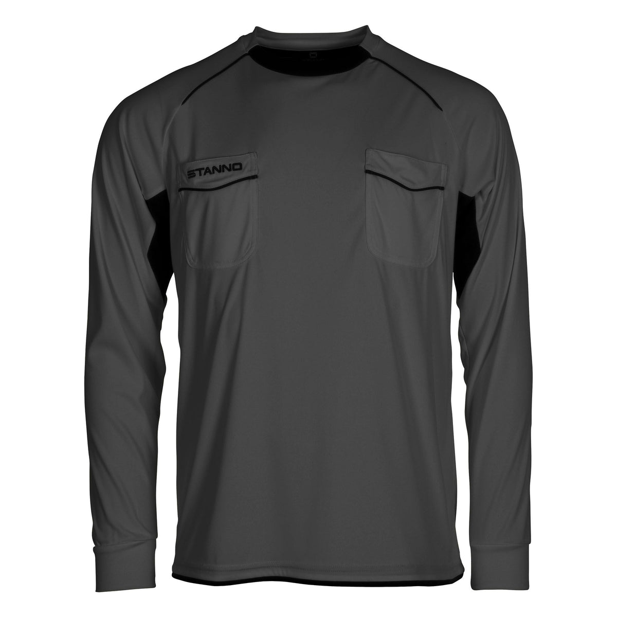 Stanno - Bergamo Schiedsrichter Trikot Langarm Schwarz
