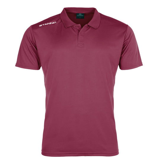 Stanno - Field Polo Unisex Weinrot