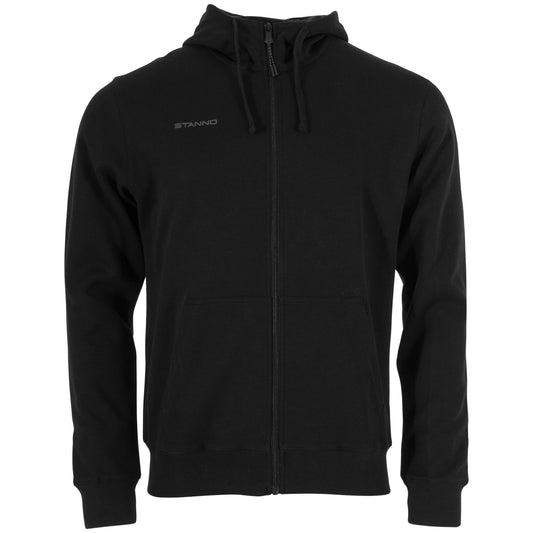 Stanno - Base Hooded Full Zip Sweat Top Schwarz