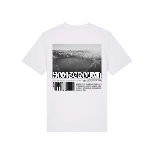 SVP - T-Shirt Homeground Weiß mit Schwarzem Druck