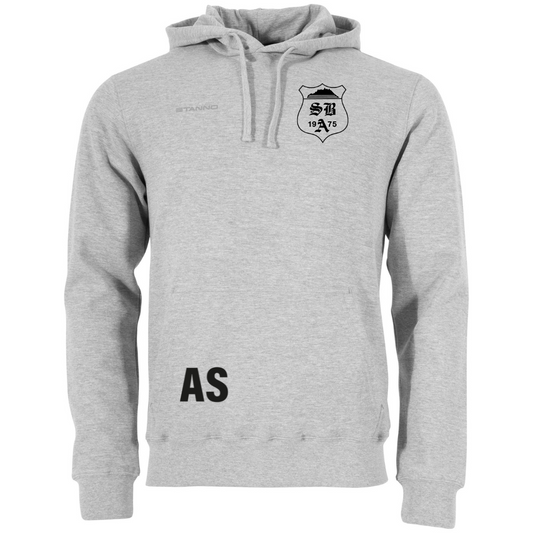 SB Asperg - Base Hooded Sweat Top Grau mit Schwarz
